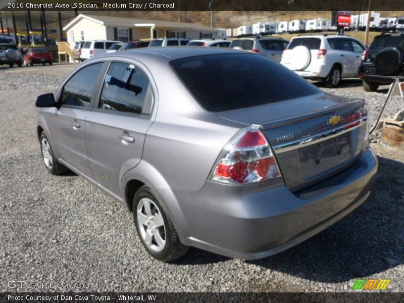 Medium Gray / Charcoal 2010 Chevrolet Aveo LS Sedan