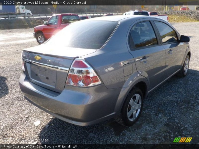 Medium Gray / Charcoal 2010 Chevrolet Aveo LS Sedan