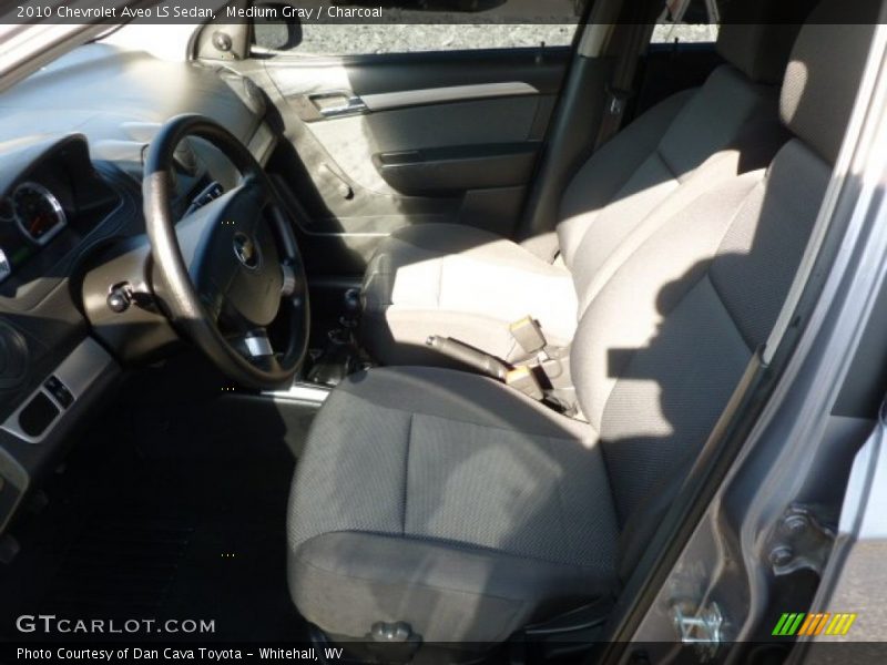 Medium Gray / Charcoal 2010 Chevrolet Aveo LS Sedan
