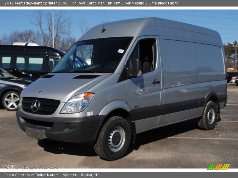 Front 3/4 View of 2012 Sprinter 2500 High Roof Cargo Van