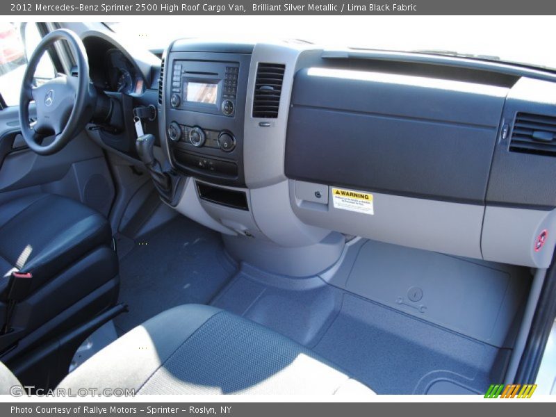 Brilliant Silver Metallic / Lima Black Fabric 2012 Mercedes-Benz Sprinter 2500 High Roof Cargo Van