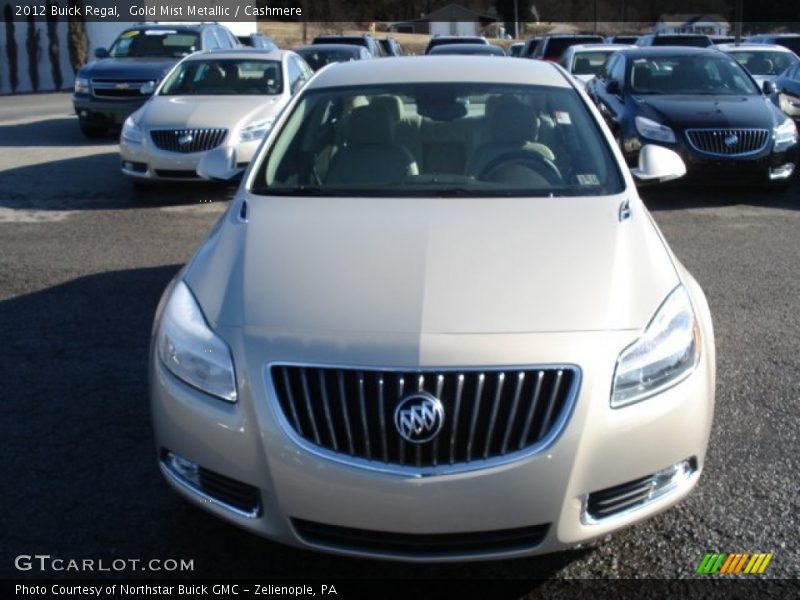 Gold Mist Metallic / Cashmere 2012 Buick Regal