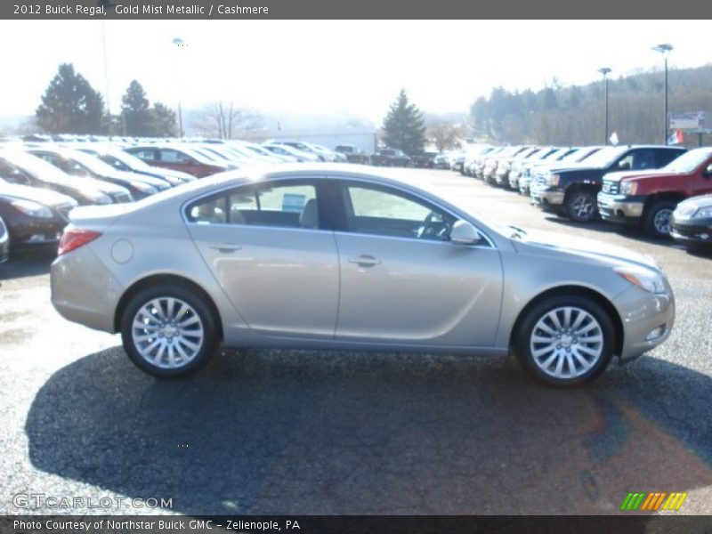 Gold Mist Metallic / Cashmere 2012 Buick Regal