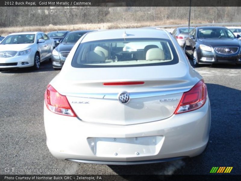Gold Mist Metallic / Cashmere 2012 Buick Regal