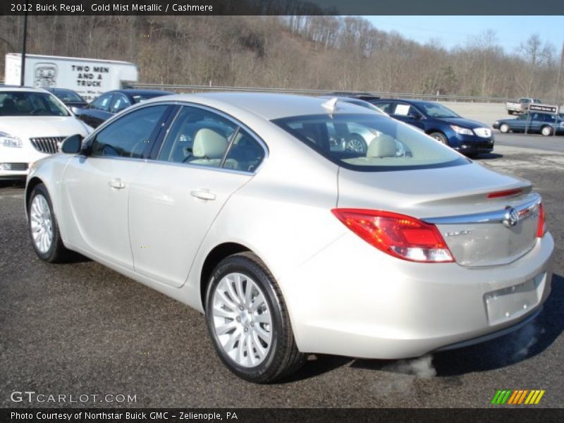 Gold Mist Metallic / Cashmere 2012 Buick Regal