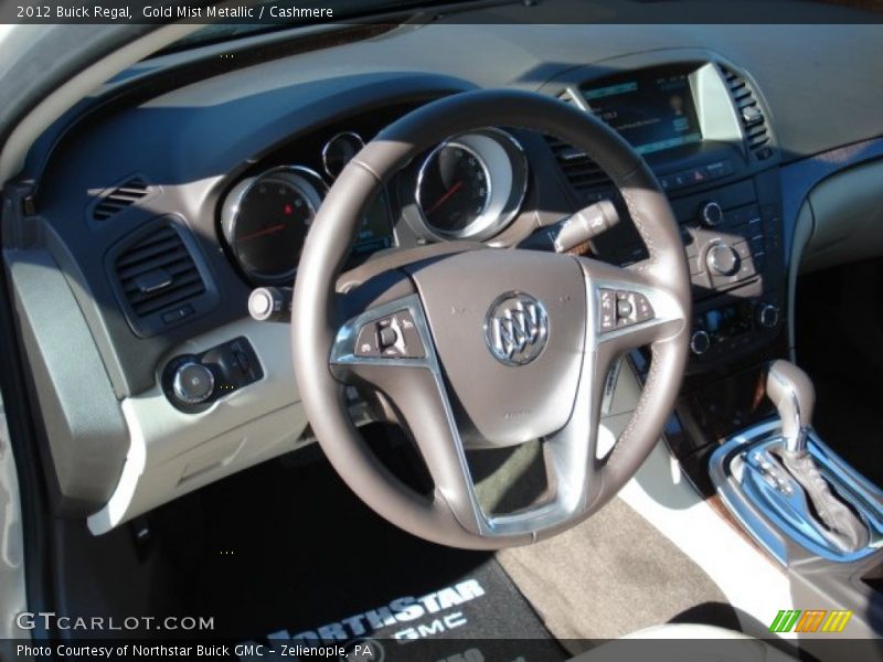 Gold Mist Metallic / Cashmere 2012 Buick Regal