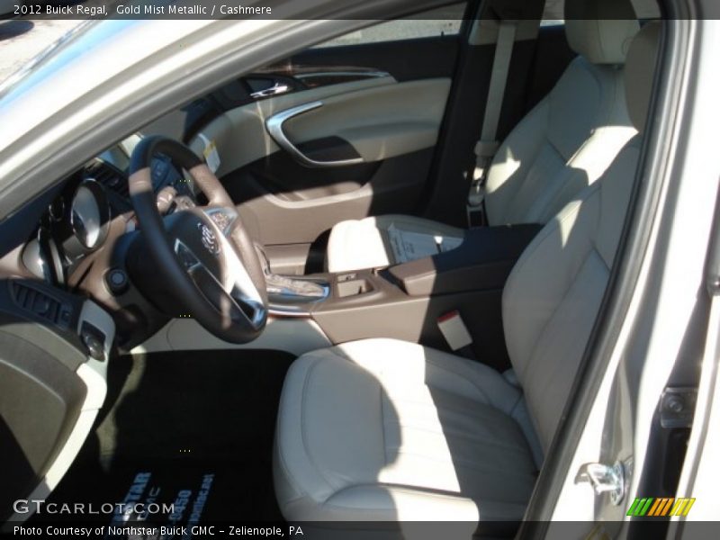 Gold Mist Metallic / Cashmere 2012 Buick Regal