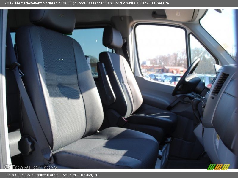 Arctic White / Black Leatherette 2012 Mercedes-Benz Sprinter 2500 High Roof Passenger Van