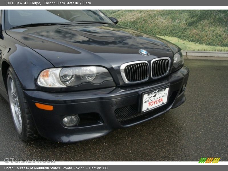 Carbon Black Metallic / Black 2001 BMW M3 Coupe