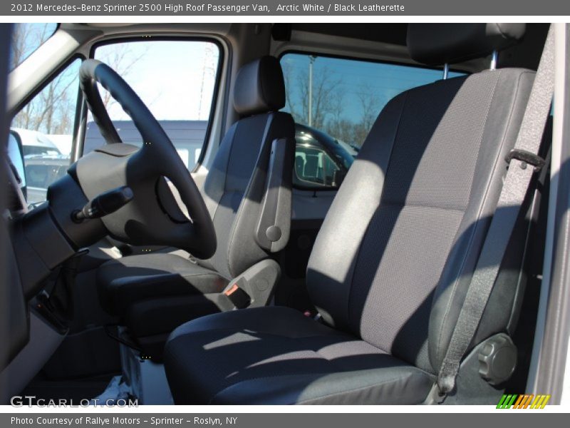 Arctic White / Black Leatherette 2012 Mercedes-Benz Sprinter 2500 High Roof Passenger Van