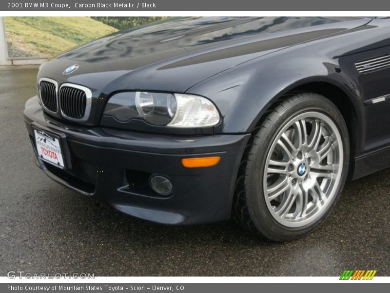 Carbon Black Metallic / Black 2001 BMW M3 Coupe