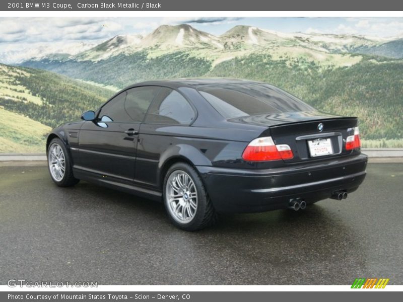 Carbon Black Metallic / Black 2001 BMW M3 Coupe
