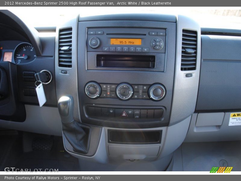 Controls of 2012 Sprinter 2500 High Roof Passenger Van