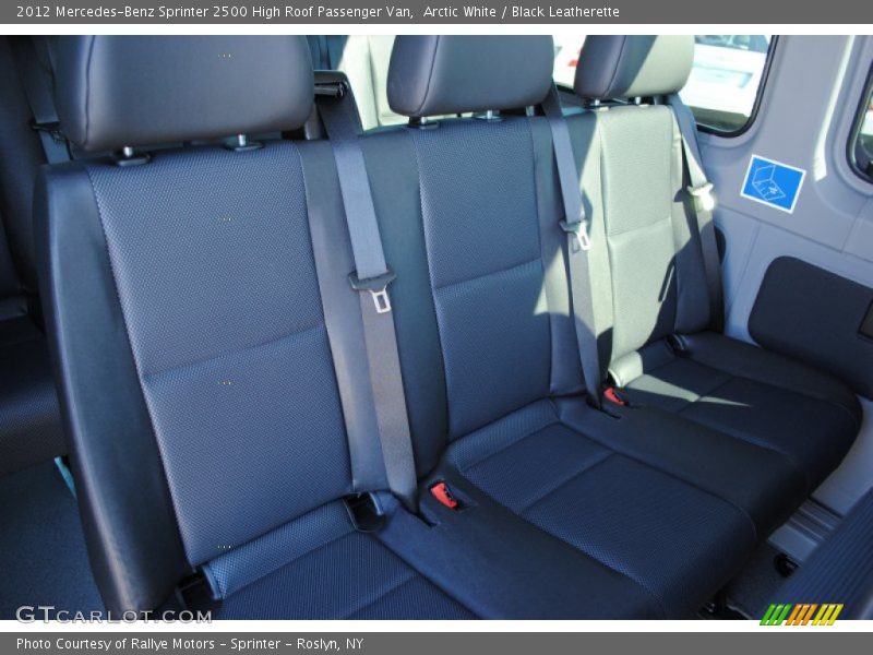 Arctic White / Black Leatherette 2012 Mercedes-Benz Sprinter 2500 High Roof Passenger Van