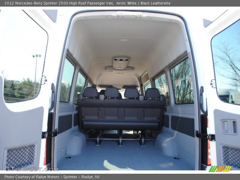  2012 Sprinter 2500 High Roof Passenger Van Trunk