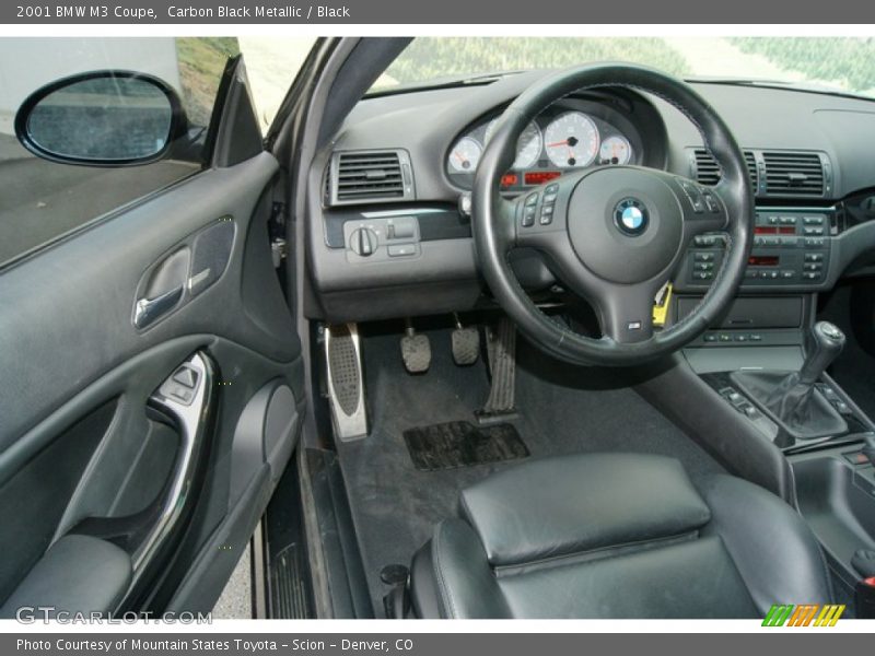 Carbon Black Metallic / Black 2001 BMW M3 Coupe