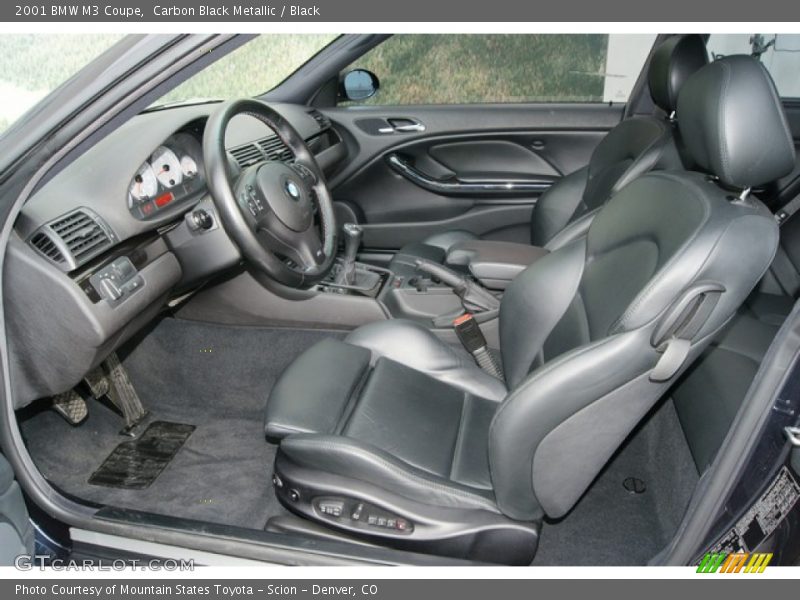  2001 M3 Coupe Black Interior