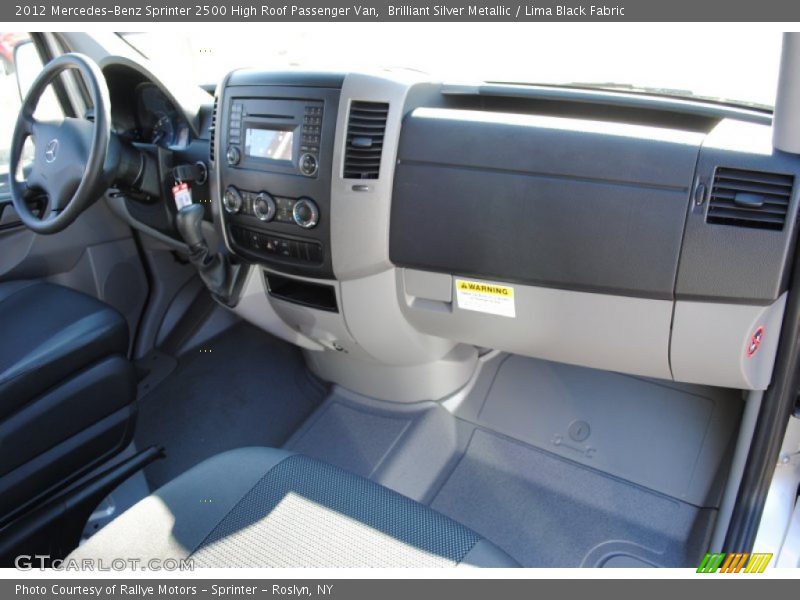 Dashboard of 2012 Sprinter 2500 High Roof Passenger Van