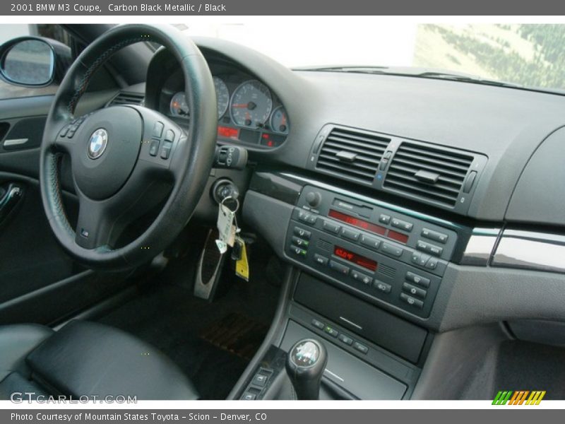 Carbon Black Metallic / Black 2001 BMW M3 Coupe