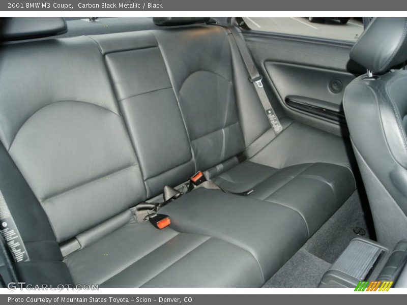 Rear Seat of 2001 M3 Coupe
