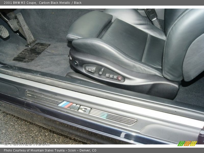 Carbon Black Metallic / Black 2001 BMW M3 Coupe