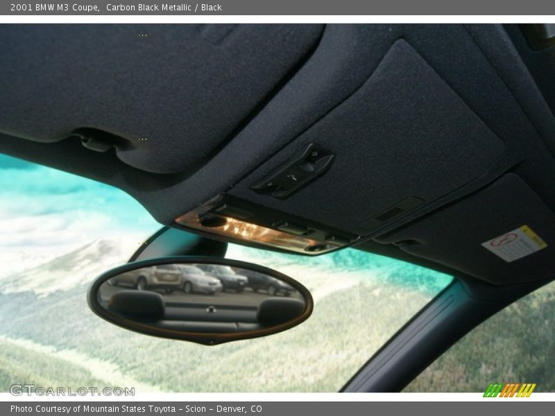 Carbon Black Metallic / Black 2001 BMW M3 Coupe