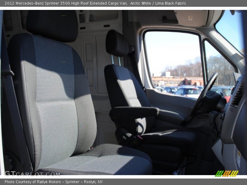 Arctic White / Lima Black Fabric 2012 Mercedes-Benz Sprinter 3500 High Roof Extended Cargo Van