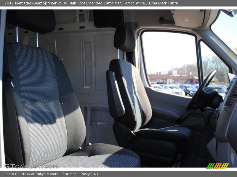 Arctic White / Lima Black Fabric 2012 Mercedes-Benz Sprinter 2500 High Roof Extended Cargo Van