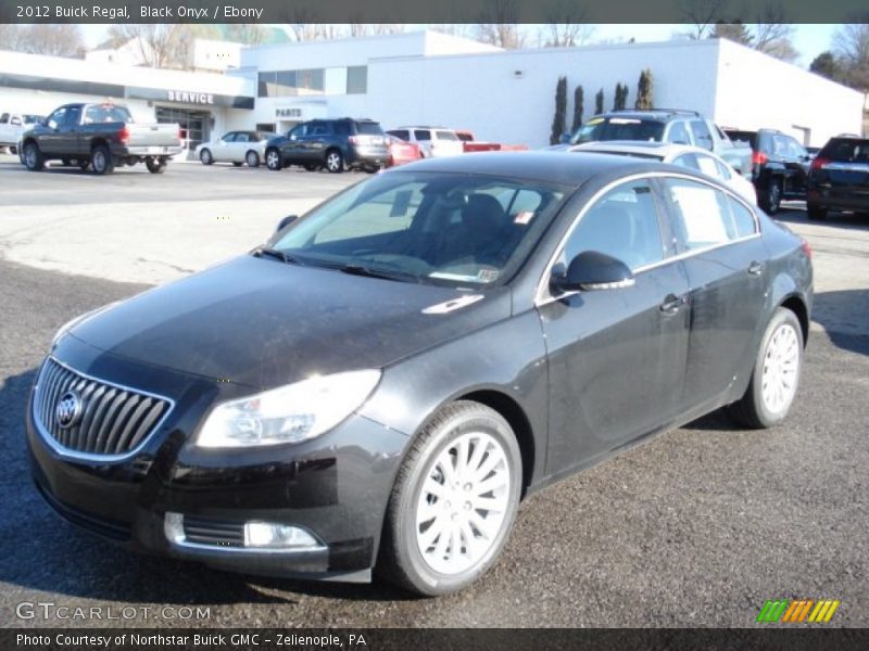 Black Onyx / Ebony 2012 Buick Regal