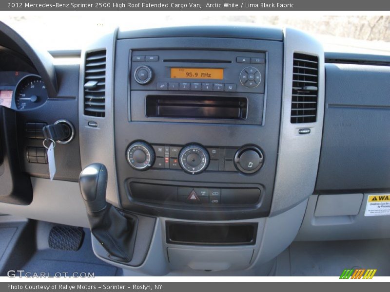 Controls of 2012 Sprinter 2500 High Roof Extended Cargo Van