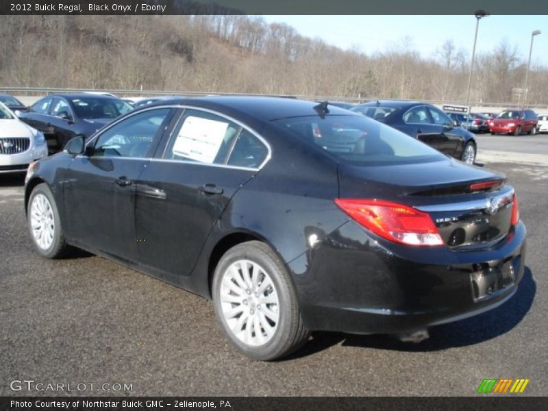 Black Onyx / Ebony 2012 Buick Regal