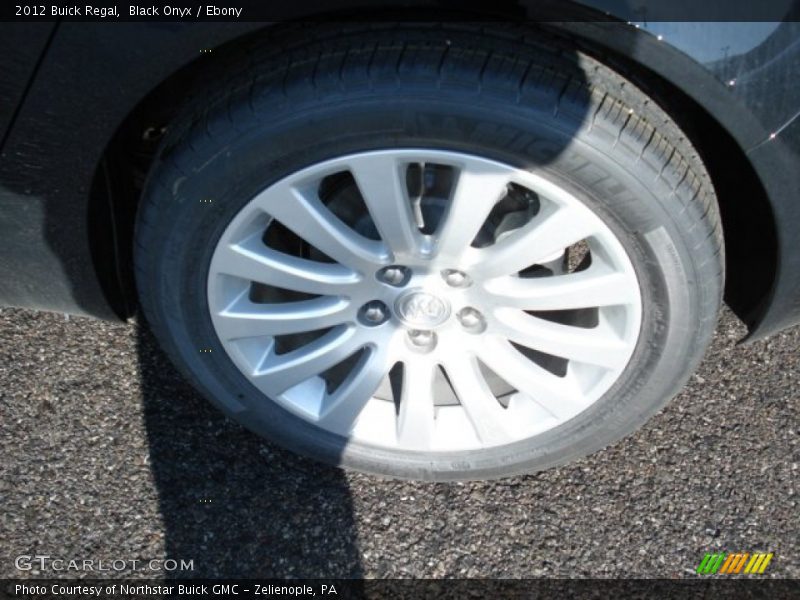 Black Onyx / Ebony 2012 Buick Regal