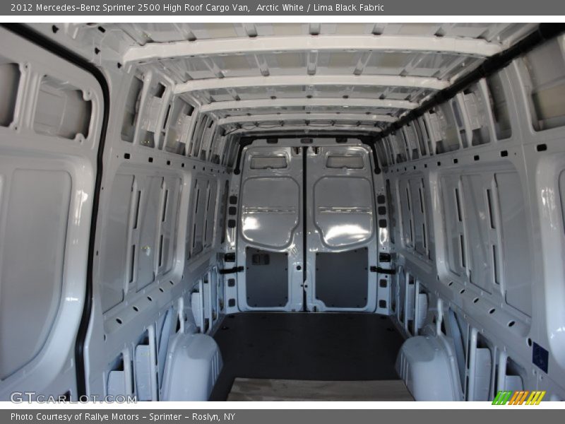 Arctic White / Lima Black Fabric 2012 Mercedes-Benz Sprinter 2500 High Roof Cargo Van