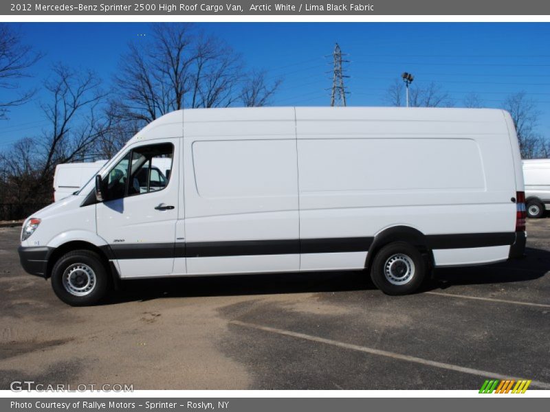  2012 Sprinter 2500 High Roof Cargo Van Arctic White