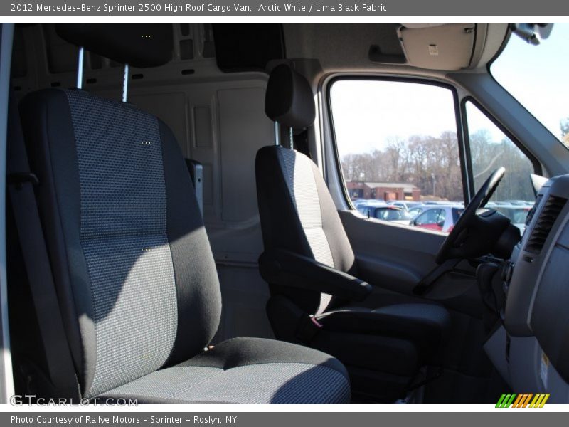 Arctic White / Lima Black Fabric 2012 Mercedes-Benz Sprinter 2500 High Roof Cargo Van