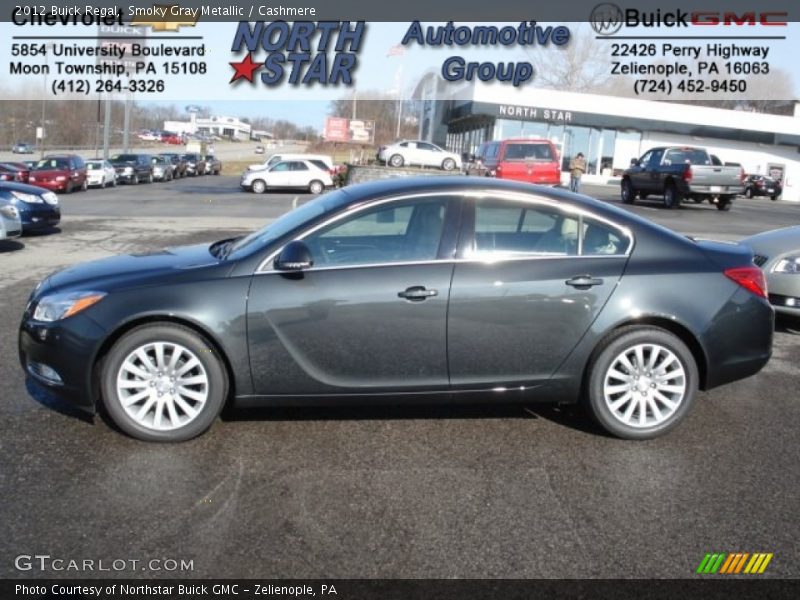 Smoky Gray Metallic / Cashmere 2012 Buick Regal