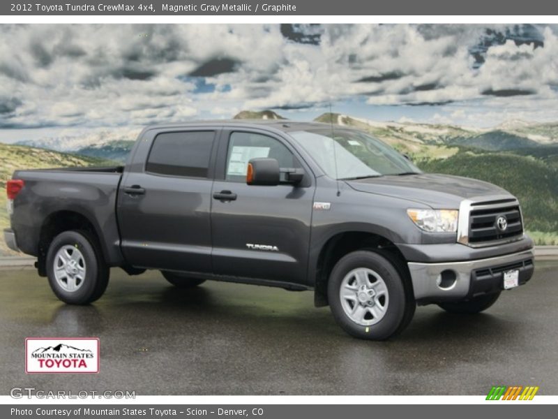 Magnetic Gray Metallic / Graphite 2012 Toyota Tundra CrewMax 4x4