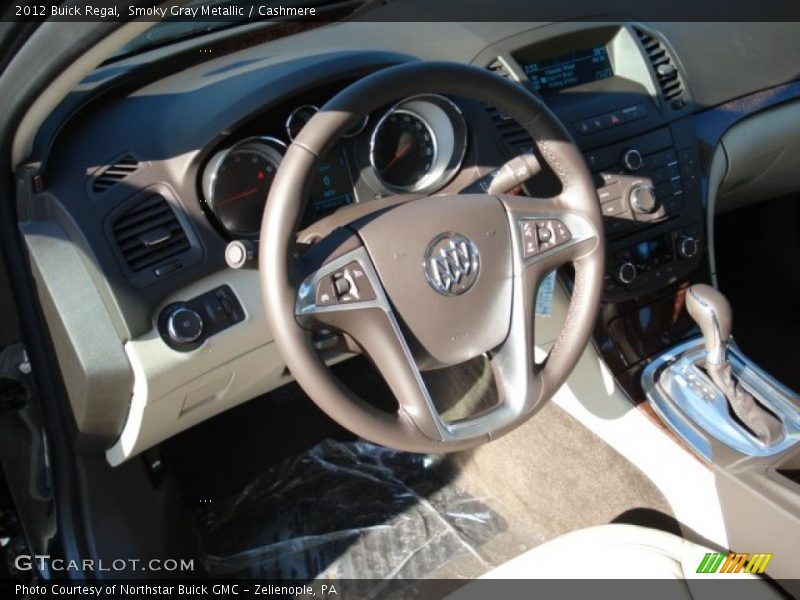 Smoky Gray Metallic / Cashmere 2012 Buick Regal