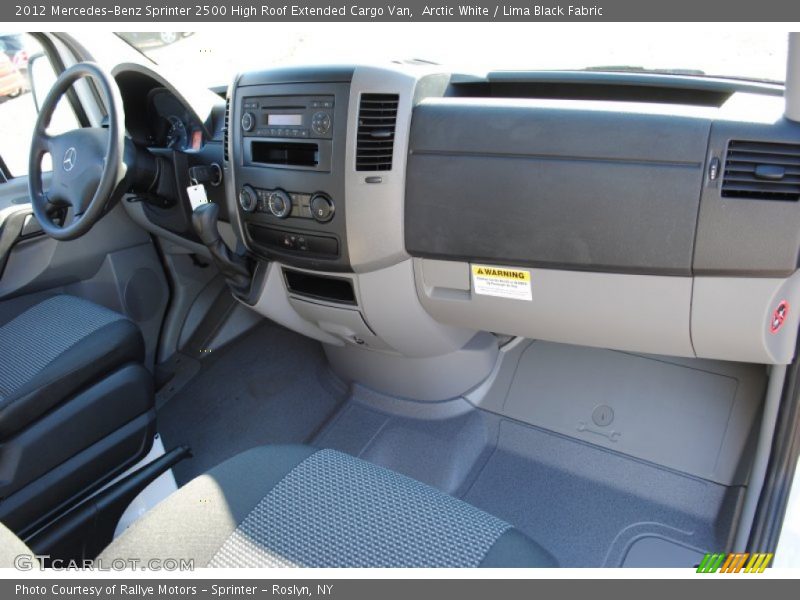 Dashboard of 2012 Sprinter 2500 High Roof Extended Cargo Van