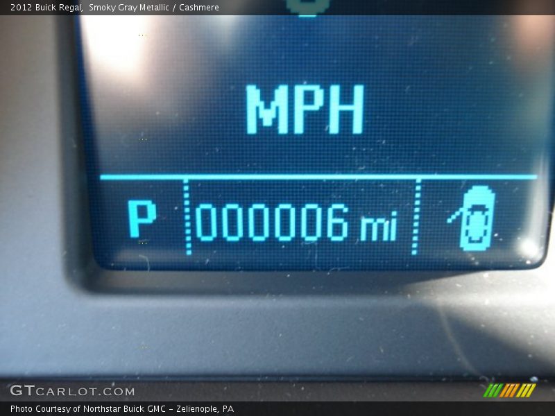 Smoky Gray Metallic / Cashmere 2012 Buick Regal