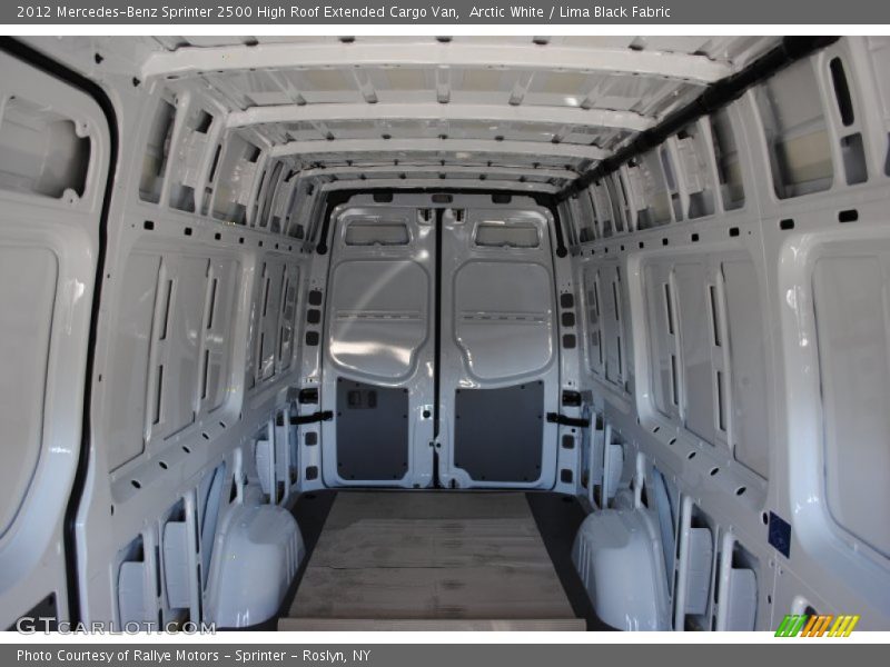  2012 Sprinter 2500 High Roof Extended Cargo Van Trunk