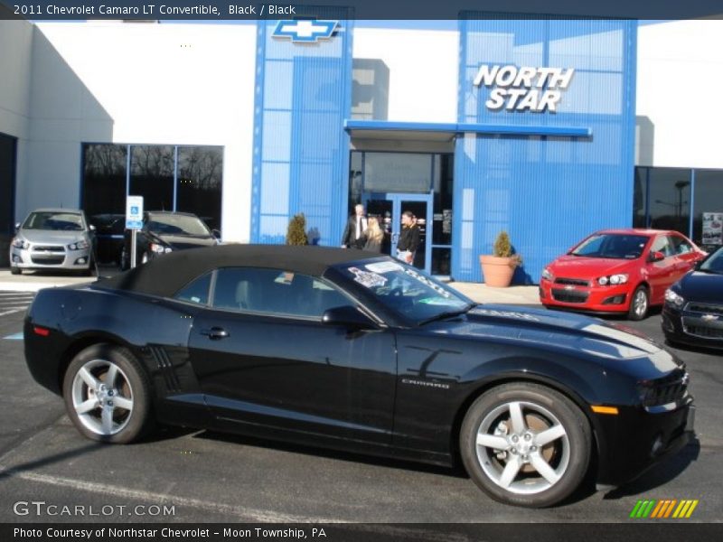 Black / Black 2011 Chevrolet Camaro LT Convertible