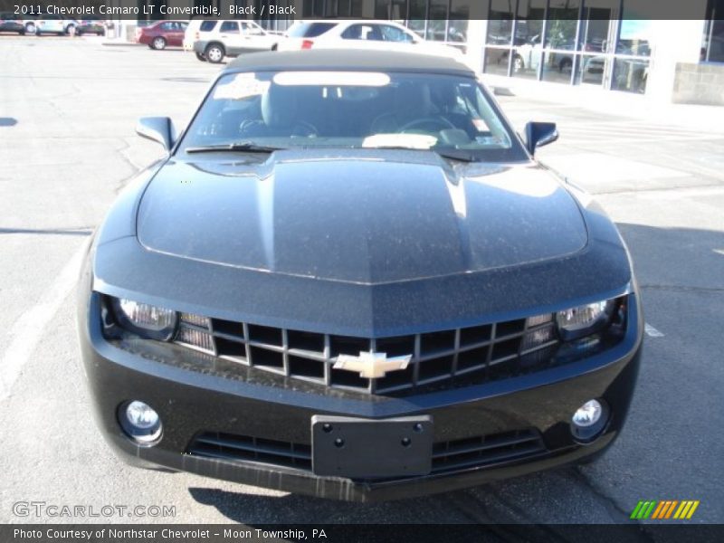 Black / Black 2011 Chevrolet Camaro LT Convertible