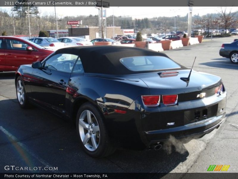 Black / Black 2011 Chevrolet Camaro LT Convertible