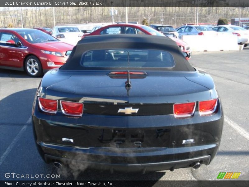 Black / Black 2011 Chevrolet Camaro LT Convertible