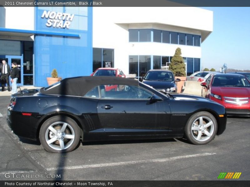 Black / Black 2011 Chevrolet Camaro LT Convertible