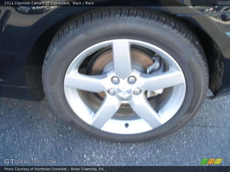 Black / Black 2011 Chevrolet Camaro LT Convertible