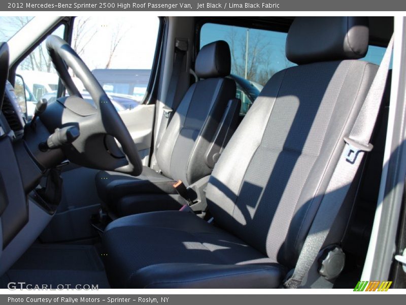 Jet Black / Lima Black Fabric 2012 Mercedes-Benz Sprinter 2500 High Roof Passenger Van