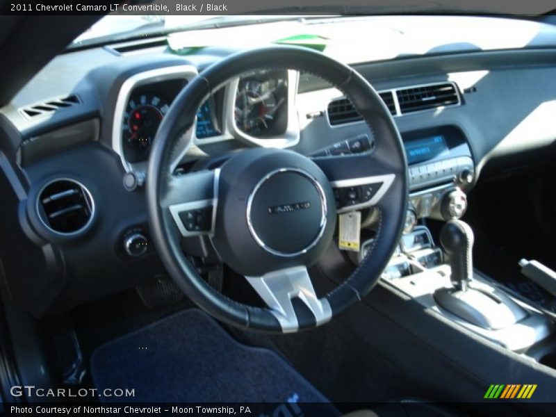 Black / Black 2011 Chevrolet Camaro LT Convertible