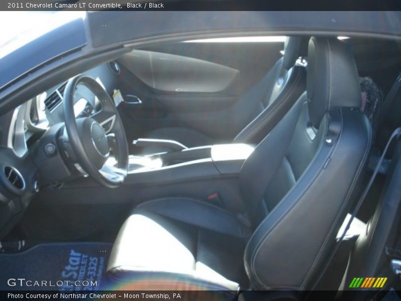 Black / Black 2011 Chevrolet Camaro LT Convertible